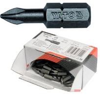 ⬡ Antgalis PHILLIPS 1/4" (6.3 mm), 5 vnt. PH #3 x 25 mm (YT78095, YATO)