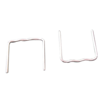 ⬡ Plastiko suvirinimo kabės lygios 0.8mm (100vnt) (DHSTAPLES3)