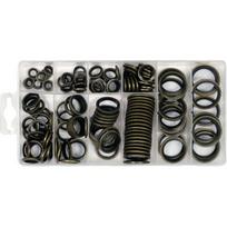 ⬡ Metalinių ir guminių poveržlių rinkinys (150 vnt.) (YT068582, YATO)