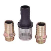 ⬡ Atsarginė dalis. 2 vnt. movų 3/4" - 1" ir 1 vnt. filtras 1", skirta dyzelino perpylimo siurbliui DCTP60 (DCTP60VC, AOCHENG)