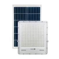 ⬡ Saulės energijos prožektorius su dienos šviesos jutikliu 50 W (LU4350W, LUMIO)