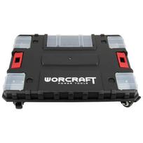 ⬡ Platforma su ratukais plastikinėms įrankių dėžėms 467x355x40 mm (XCUBE200, WORCRAFT)