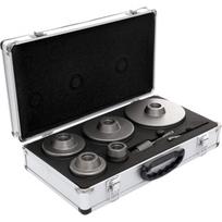 ⬡ Gręžimo karūnų rinkinys mūrui, 7 vnt., 40-125 mm (KD10276, KRAFT&DELE)