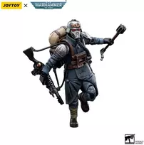 Sega Figūrėlė Warhammer 40k Astra Militarum Death Korps of Krieg veteranų būrio gvardietis 1/18 0 cm