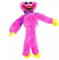 Minkštas pliušinis žaislas - monstriukas "Huggy Wuggy Kissy Missy", rožinis, 42cm