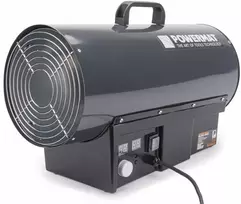 Dujinis šildytuvas su termostatu ir LCD ekranu 45 kW, Powermat PM-NAG-45GLN, 45000 W, spalva: pilka