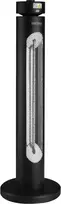 Infraraudonųjų spindulių šildytuvas KRAFT&DELE KD6502, 2500 W, su pulteliu, spalva: juoda