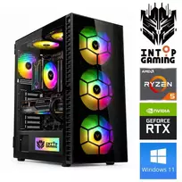 Stacionarus kompiuteris INTOP Ryzen 5 7500F 32GB DDR5 500SSD M.2 NVME RTX5060 8GB WIN11 (RW89151WH) (Atnaujinta)