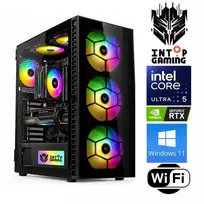 Stacionarus kompiuteris INTOP Ultra 5 225F 32GB DDR5 250SSD M.2 NVME RTX5070 12GB WiFi WIN11 (RW90588WH) (Atnaujinta)