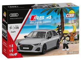 Konstruktorius, automobilis Cobi Audi RS4 Cycling Madness 24671, 176 vnt., pilka sp.
