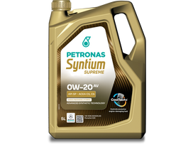 PETRONAS Variklinė alyva SYNTIUM SUPREME AV 0W-20 5L 71223M12EU