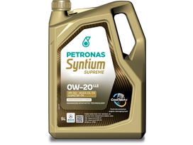 PETRONAS Variklinė alyva SYNTIUM SUPREME LLE 0W-20 5L 71224M12EU