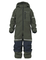 Didriksons - Falken Kids' Coverall - Slidinėjimo kombinezonai ir komplektai - Chaki spalva