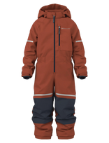 Didriksons - Falken Kids' Coverall - Slidinėjimo kombinezonai ir komplektai - Oranžinė