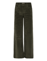Levi's® - 318 Shaping Wide Leg Olive Nig - Plačios kelnės - Chaki spalva
