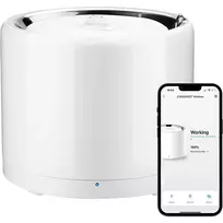 Išmanusis vandens fontanas augintiniams PETKIT Eversweet 3 Pro (Wireless Pump), 1,8 l, baltas