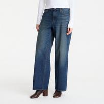 Jeansy Calvin Klein Low Rise Baggy Blue - Dydis W25/L31 (LV047H751G 45V Kelnės)