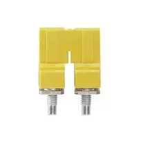 Weidmüller WQV 10/2 Cross-Connector, 2-Pole, Yellow, Polyamide, 50 Pieces
