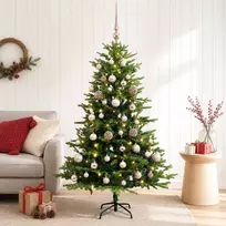 Dirbtinė Kalėdų eglutė su burbulais 120 cm 150 LED Šilta balta