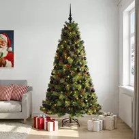Dirbtinė kalėdinė eglutė su rutuliuku 240 cm 300 LED