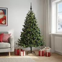 Dirbtinė kalėdinė eglutė su rutuliuku 240 cm 300 LED