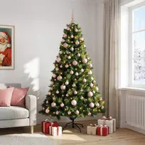 Dirbtinė kalėdinė eglutė su rutuliuku 240 cm 300 LED