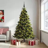 Dirbtinė kalėdinė eglutė su rutuliuku 240 cm 300 LED