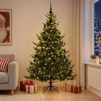 Dirbtinė kalėdinė eglutė su rutuliuku 240 cm 300 LED
