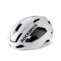 Rockbros LK-15 Carbon Fiber dviračio šalmas, 58–62 cm, baltas