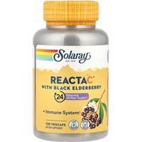 Solaray, Reacta C® su juoduoju šeivamedžio uogomis, 120 VegCaps