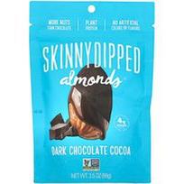 SkinnyDipped, Juodojo šokolado kakavos migdolai, 99 g