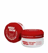 NISHMAN lesklý vlasový vosk 150 ml Hair Styling Wax Flaming