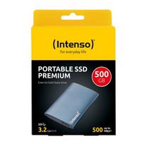 Intenso SSD External Premium 500GB USB 3.2, Blue EU (3823455) | 3823455 | 4034303035069