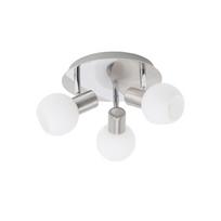 Taškinis šviestuvas Tiara Brilliant 3x40W E14 chromo sp./baltas
