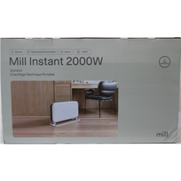 SALE OUT. | Mill | Heater | SG2000MEC | Convection Heater | 2000 W | Number of power levels 3 | Suitable for rooms up to 20 m² | White | DAMAGED PACKAGING | N/A