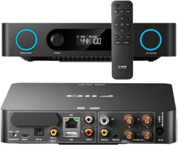 FiiO AIR AMP wzmacniacz stereo z odtwarzaczem sieciowym Black | 6953175711865 | 6953175711865