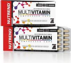 Maisto papildas kapsulėmis Nutrend Multivitamin Compressed 60 kapsulių