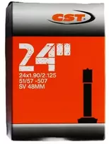 Kamera dviračiui CST 24 x 1.90/2.125 Auto 48 mm
