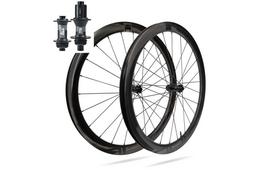 Ratų komplektas 700C Baccara WRX 42 SLR2 / DT 370 CL JB Shimano 11S Brass