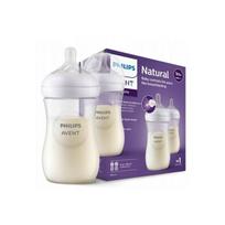 SCY903/02 „NATURAL“ ADAPTYVUS BUTELIS, 2 vnt. po 260 ml