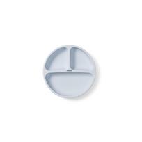 Silikoninė lėkštė su siurbtukais ir 3 skyreliais BabyOno 1482/01, mėlyna