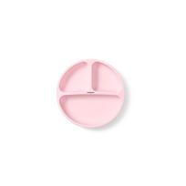 Silikoninė lėkštė su siurbtukais ir 3 skyreliais BabyOno 1482/02, rožinė