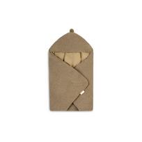 Automobilinės kėdutės vokelis „BOUCLE“ 75X75, tamsi smėlio sp.