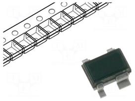 Diode: Schottky switching | SMD | 40V | 0.12A | SOT343 | 250mW