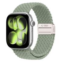 Dirželis Tech-Protect NylonMag Apple Watch 8 / 9 / 10 / 11 / 12 / SE (40 / 41 / 42 mm), pistacijų