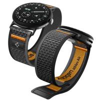 Dirželis Spigen Athlex Air Google Pixel Watch 1 / 2 / 3 / 4 / 5 (41 mm), juodas / oranžinis
