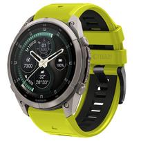 Dirželis Tech-Protect IconBand Pro Garmin Fenix 5X / 5X Plus / 6X / 6X Pro / 7X / 8 / 8 Pro / 9 / 9 Pro (51 mm), žalias/juodas