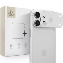 Kameros apsauginis stiklas Tech-Protect CamAlloy Fit+ iPhone 18 Pro, sidabrinis