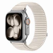 Dirželis Tech-Protect NylonLoop Apple Watch 8 / 9 / 10 / 11 / 12 / SE (40 / 41 / 42 mm), smėlio spalvos