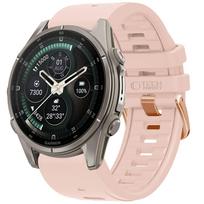 Dirželis Tech-Protect Silicone Garmin Fenix 5S / 5S Plus / 6S / 6S Pro / 7S / 8 / 9 / 9 Pro (43 mm), rožinis